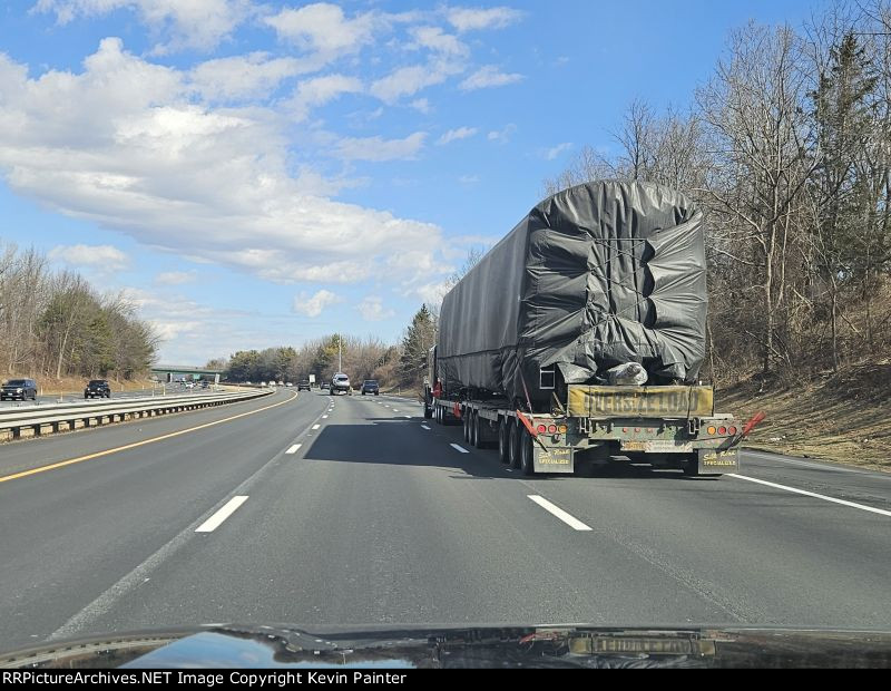 Passing on I-78